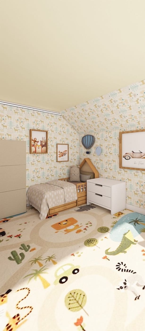 Traditional kids room