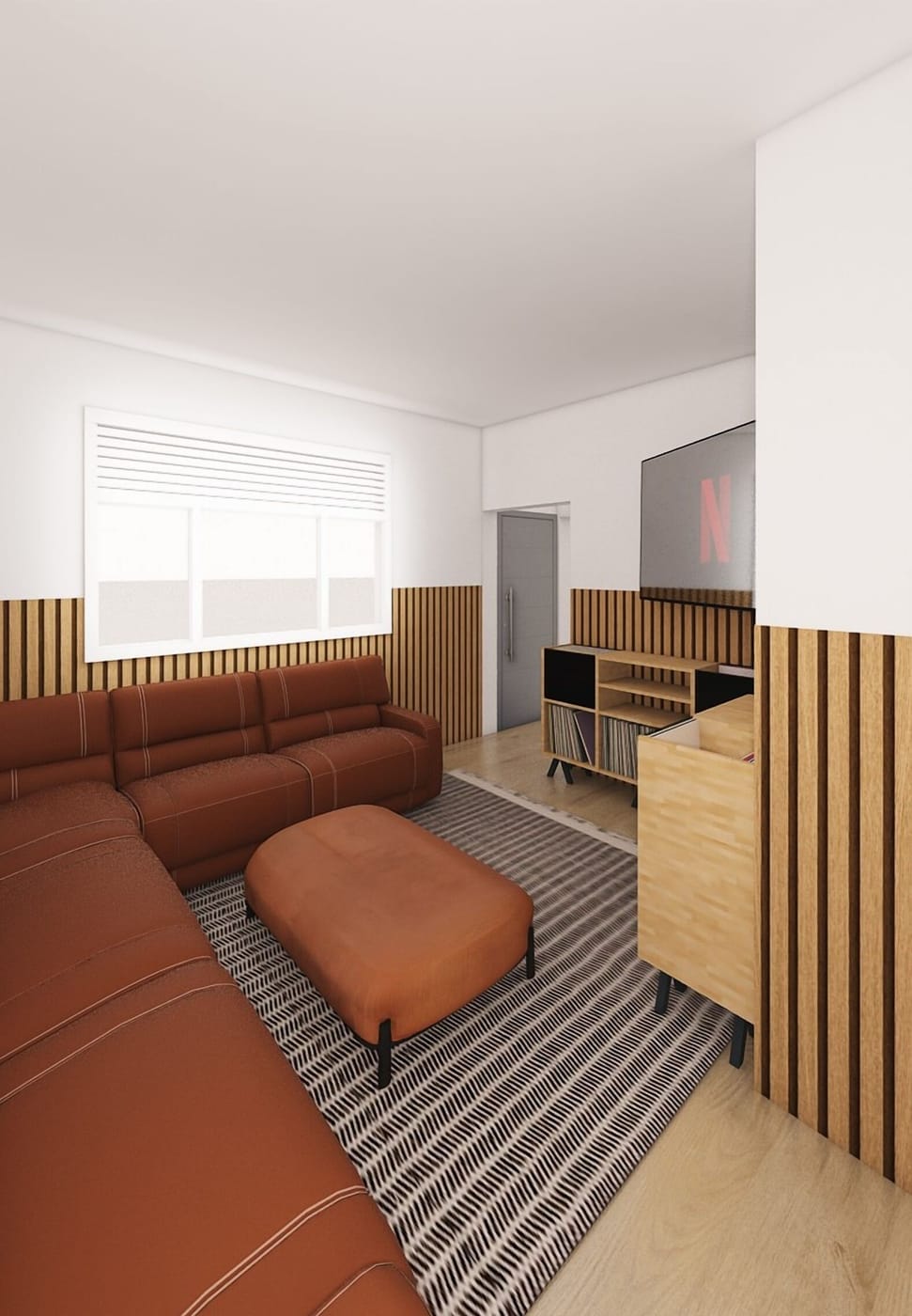 Contemporary living room