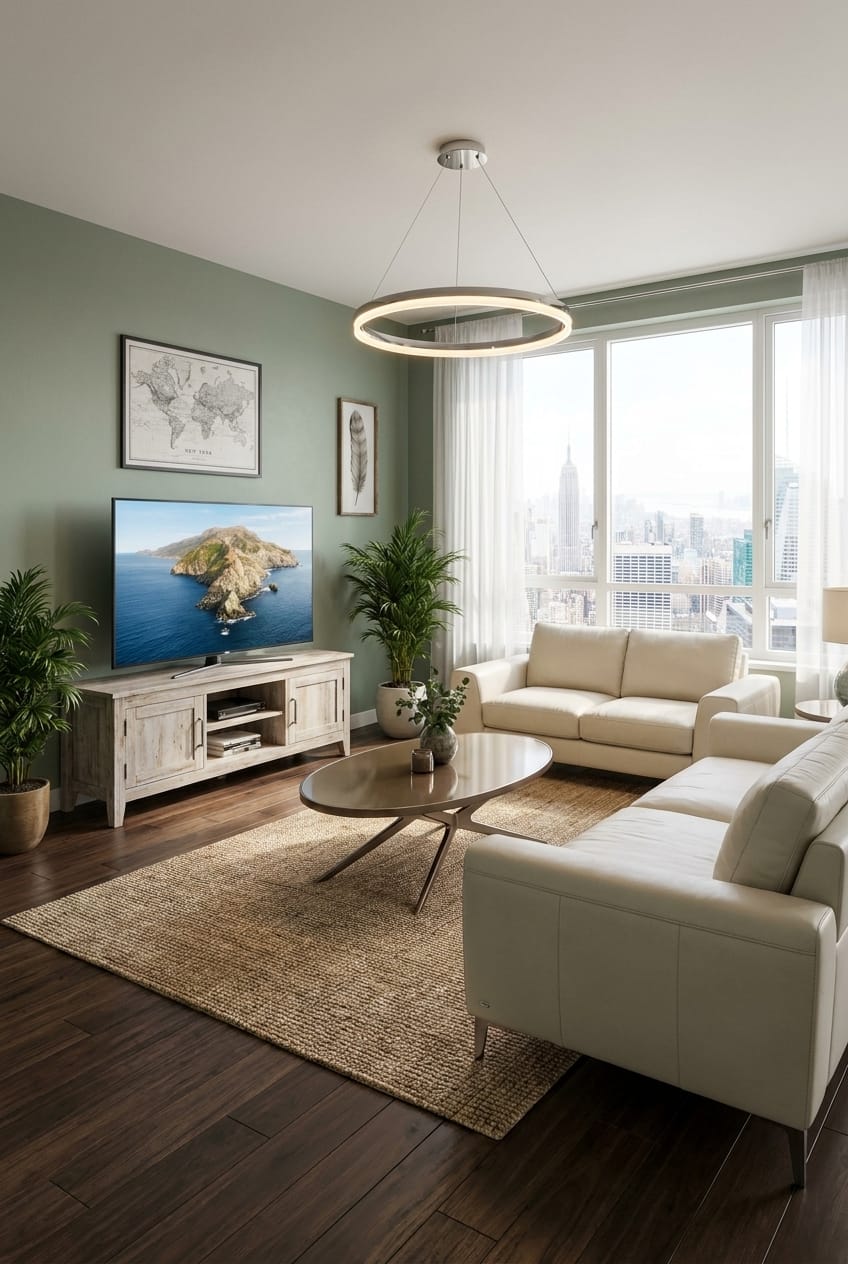 Contemporary living room
