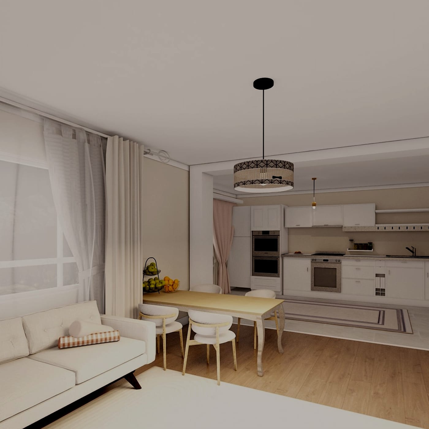 Traditional living room