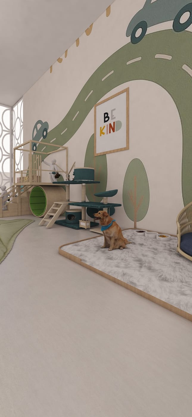 Traditional kids room