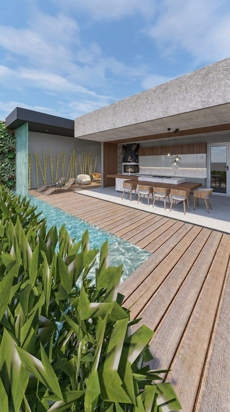 Traditional outdoor space
