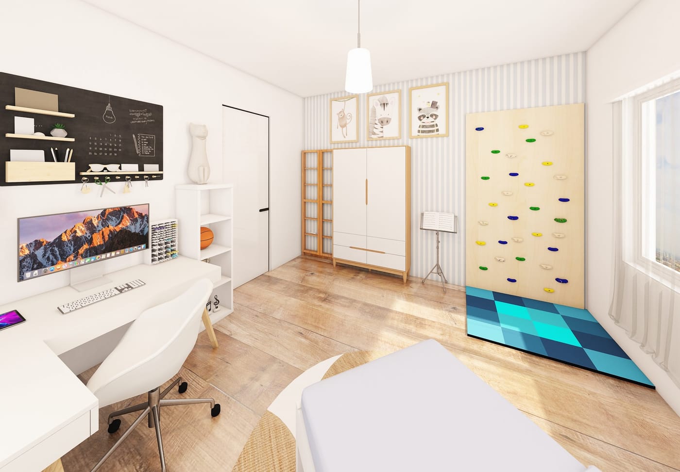 Scandinavian kids room