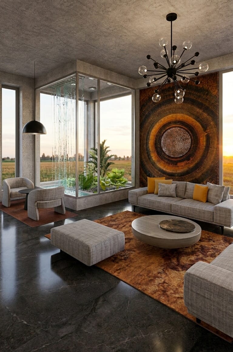 Traditional living room