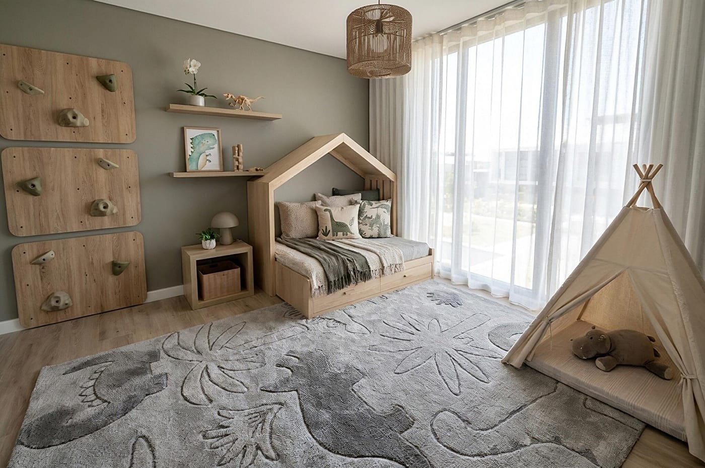 Scandinavian kids room