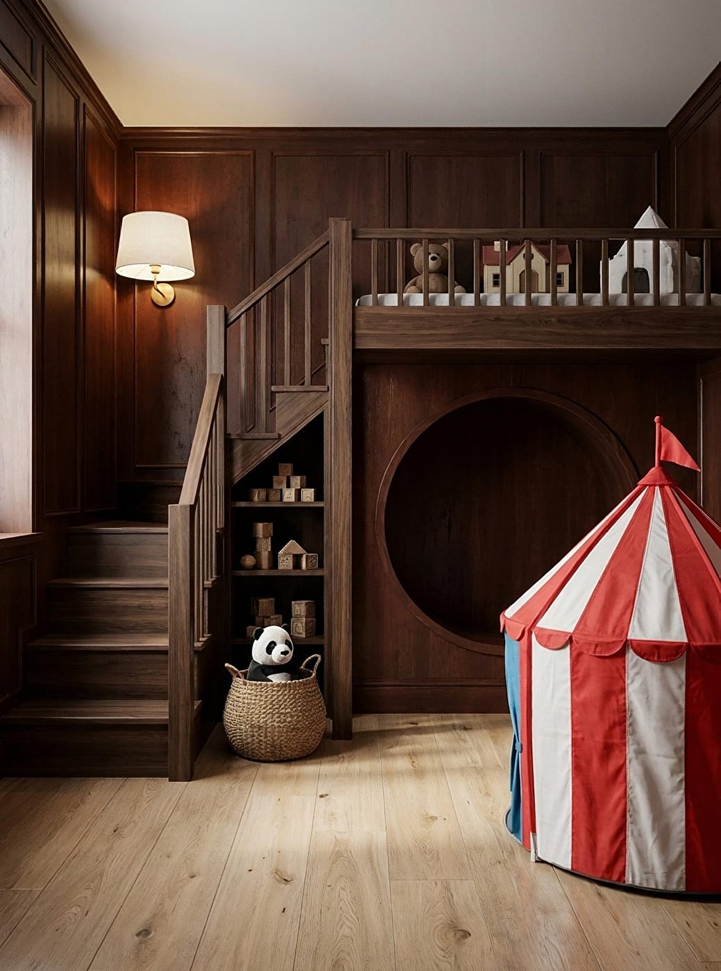 Traditional kids room