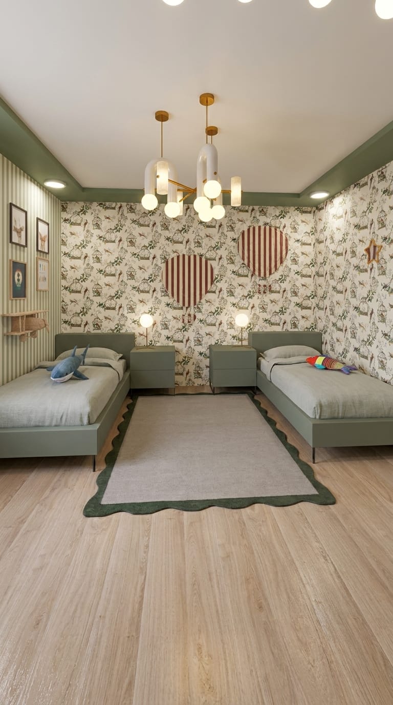 Scandinavian kids room