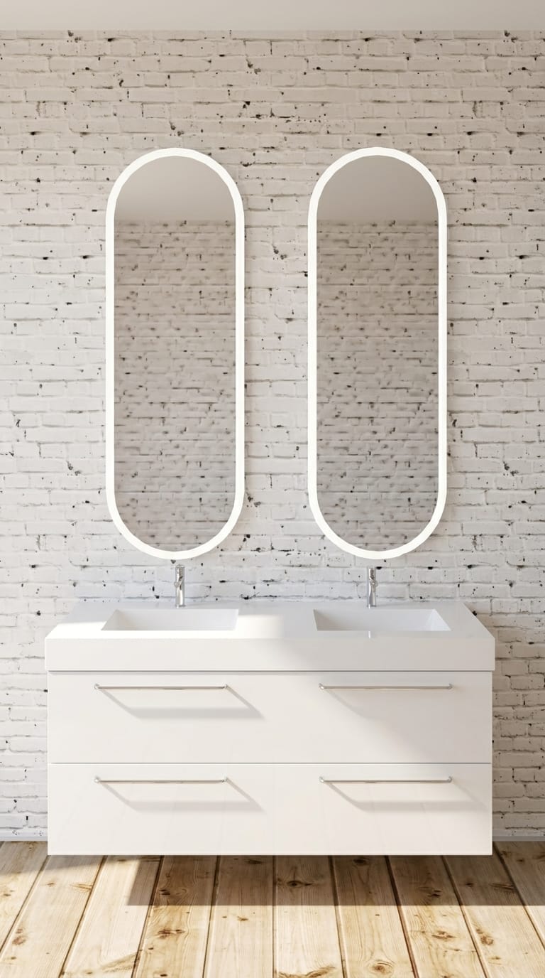 Mid-century bathroom