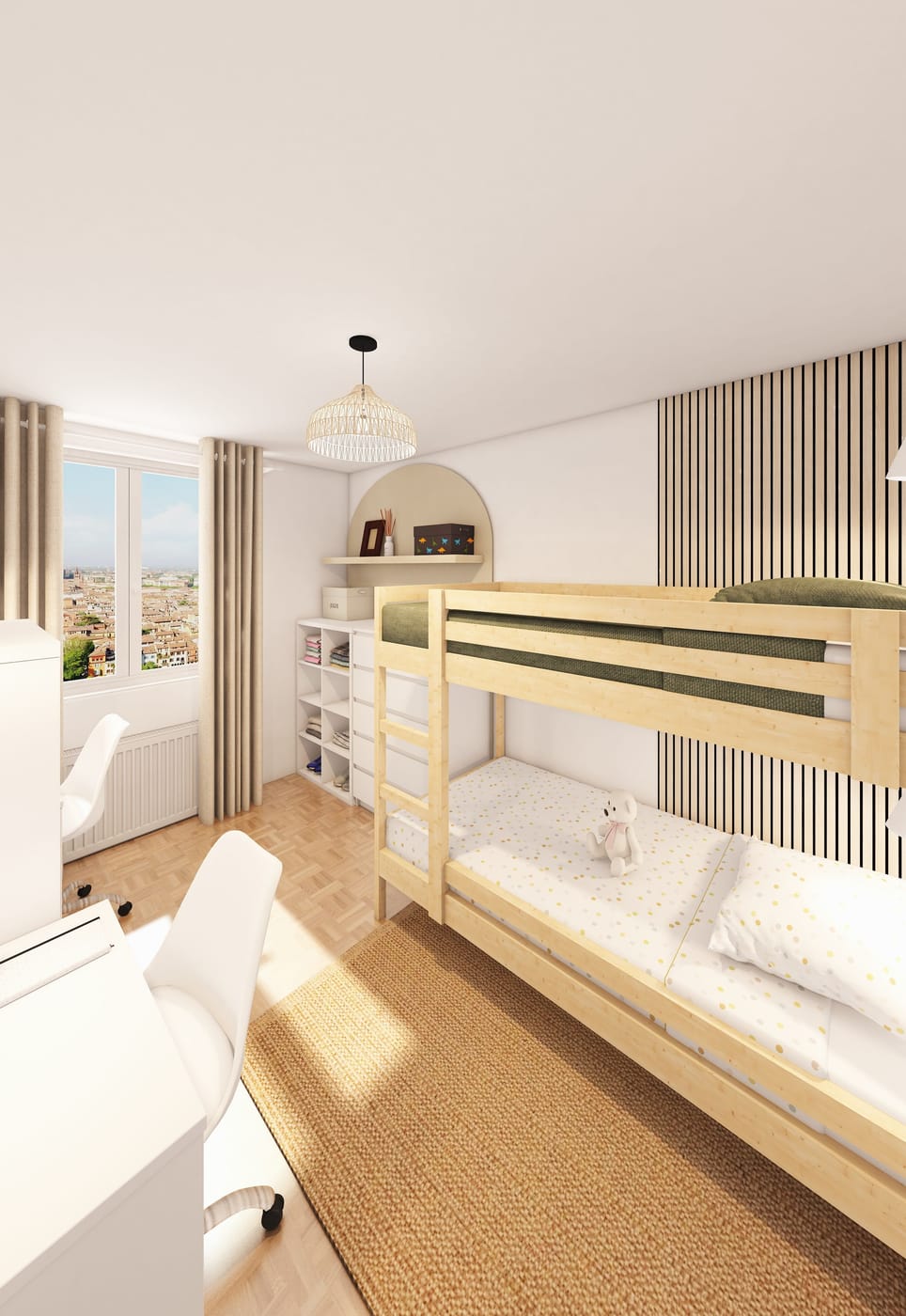 Scandinavian kids room
