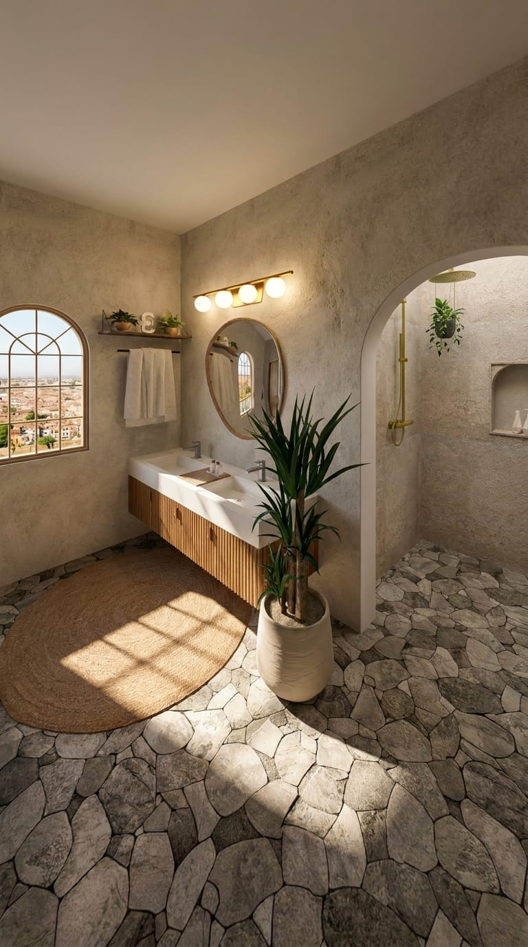 Mediterranean bathroom