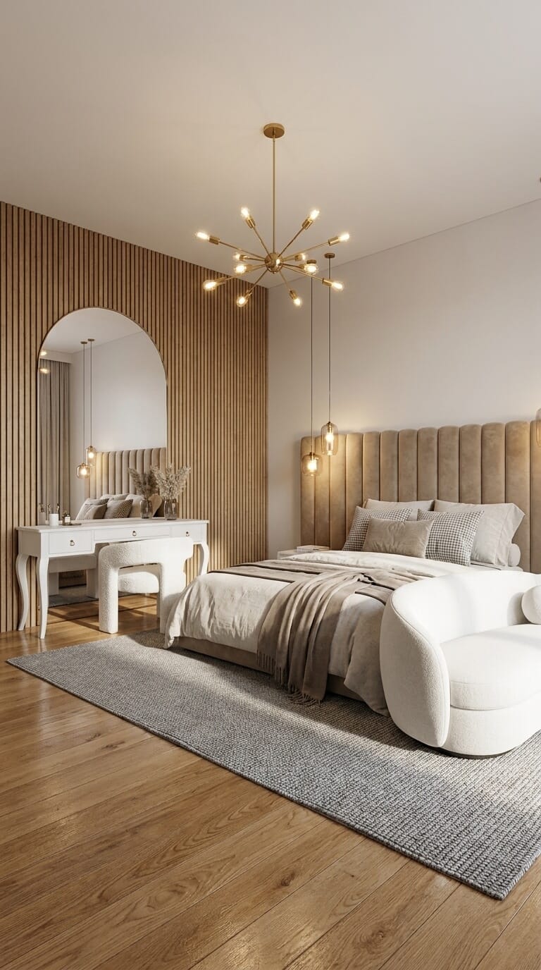 Mid-century bedroom