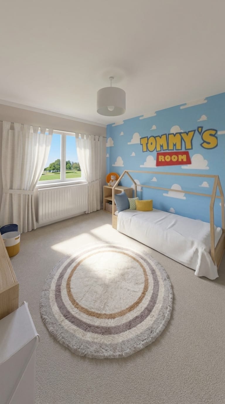 Scandinavian kids room