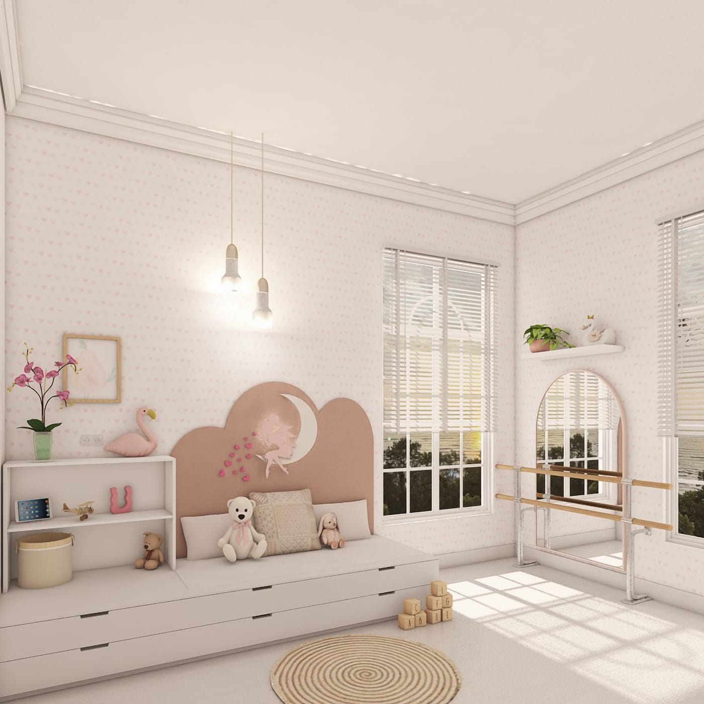 Scandinavian kids room