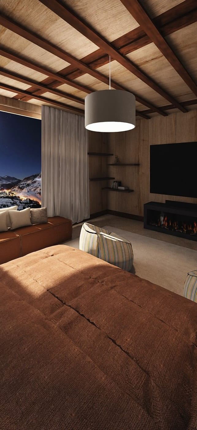 Contemporary bedroom
