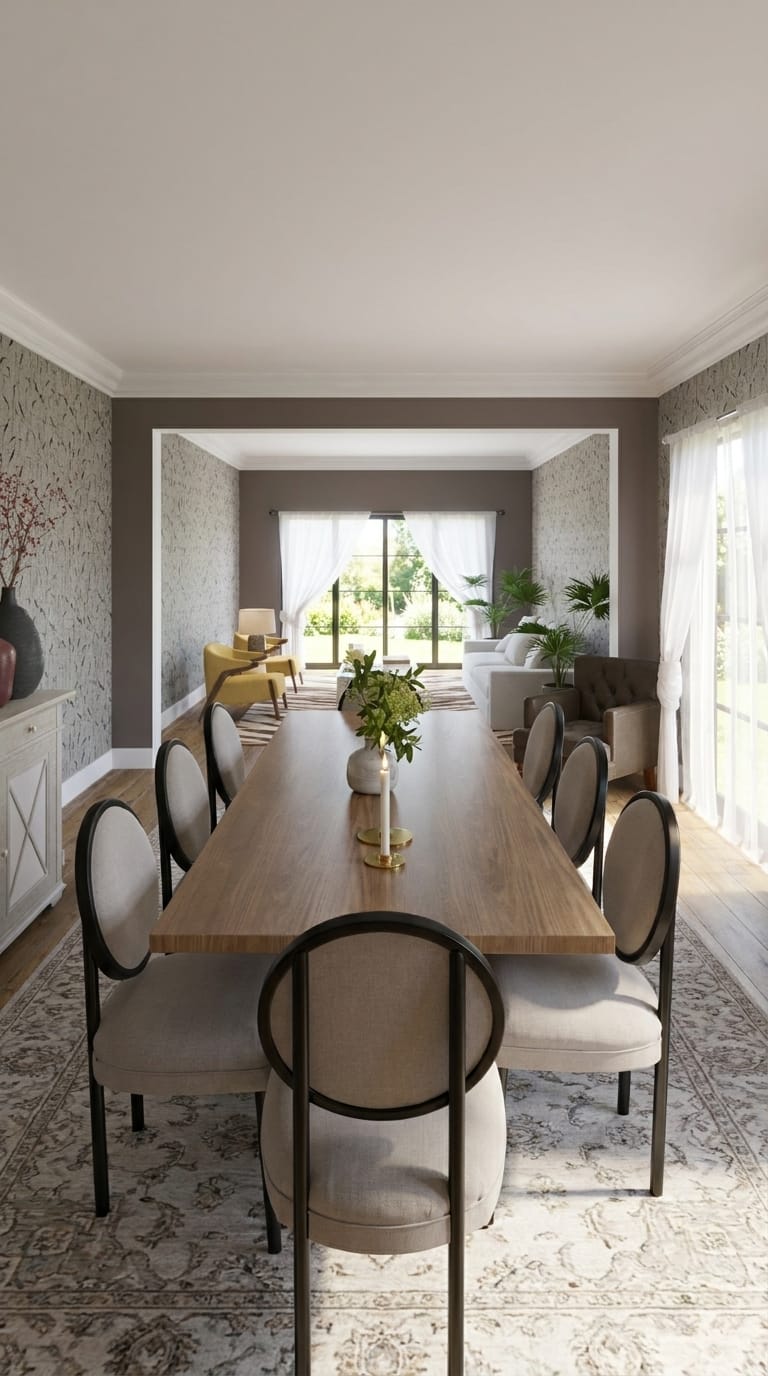 Traditional dining room