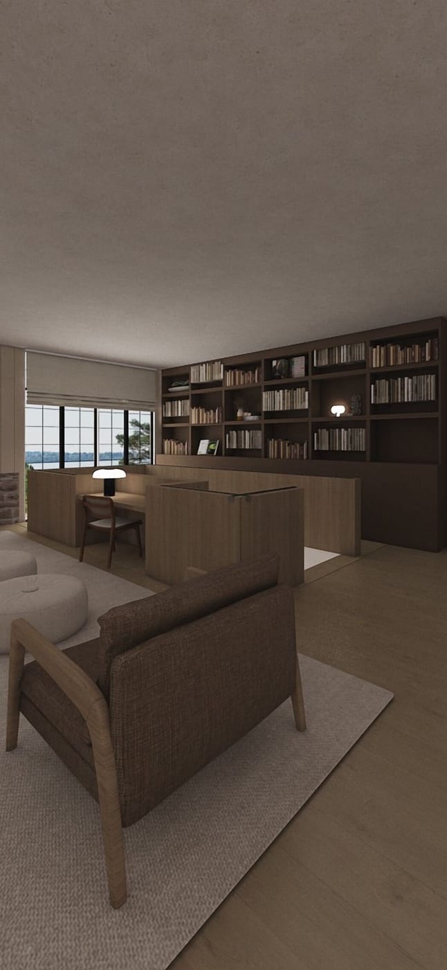 Scandinavian home office