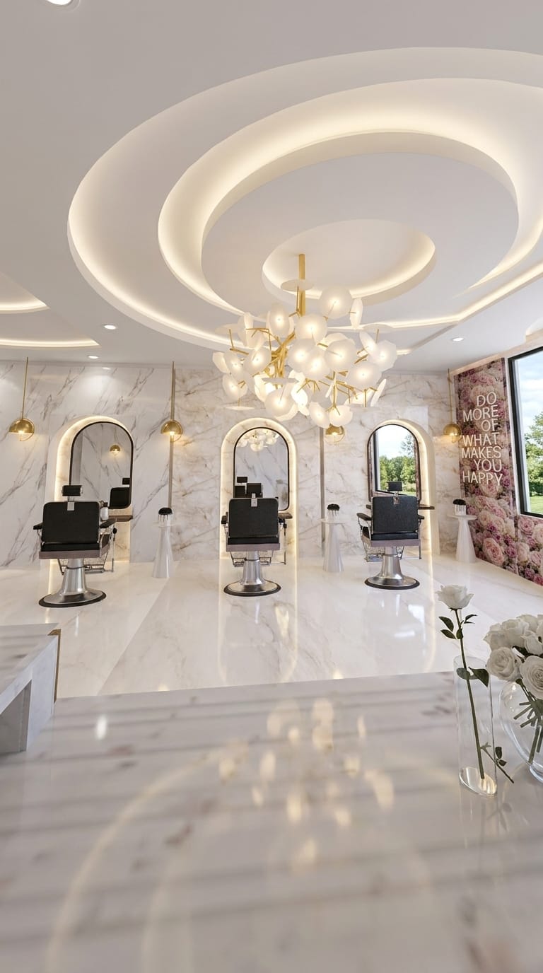 Mid-century salon