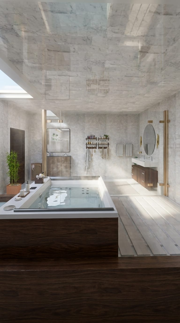 Traditional bathroom