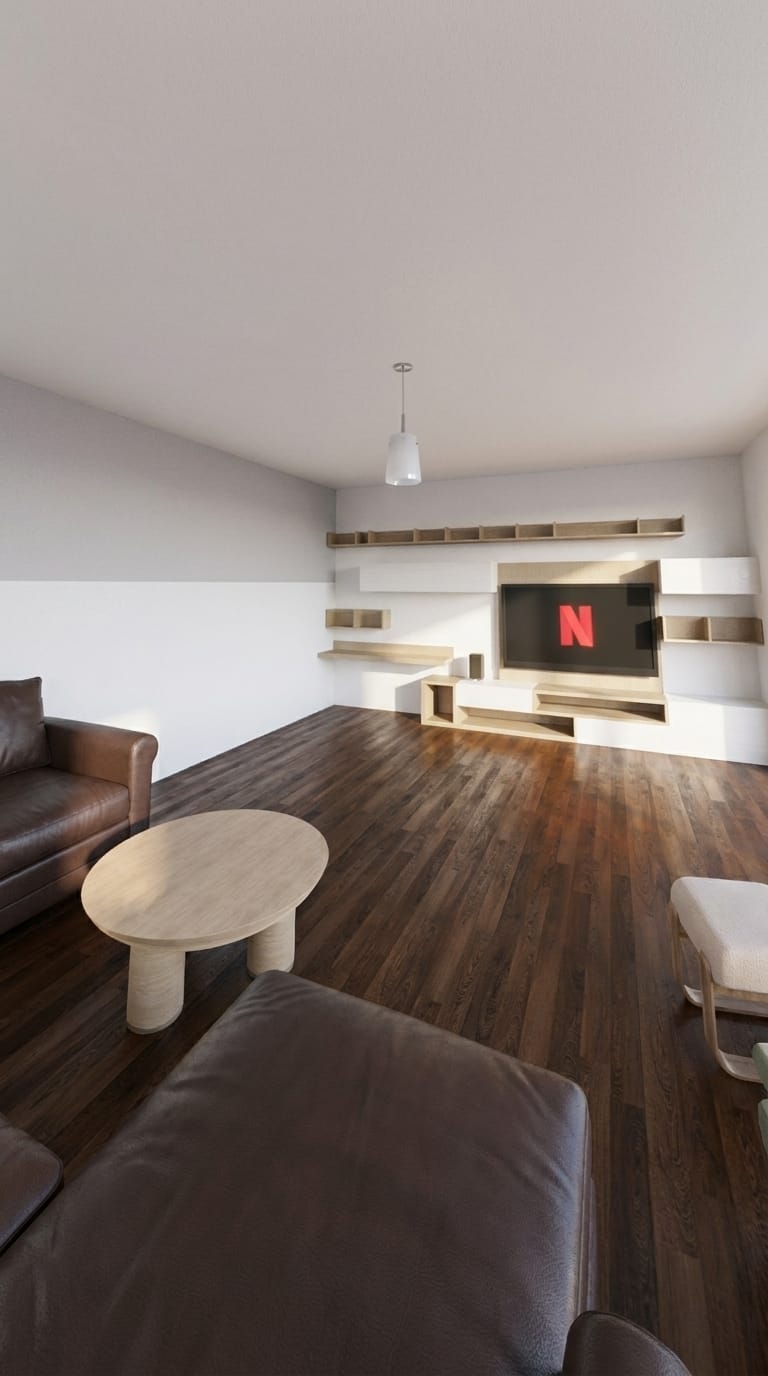 Mid-century living room