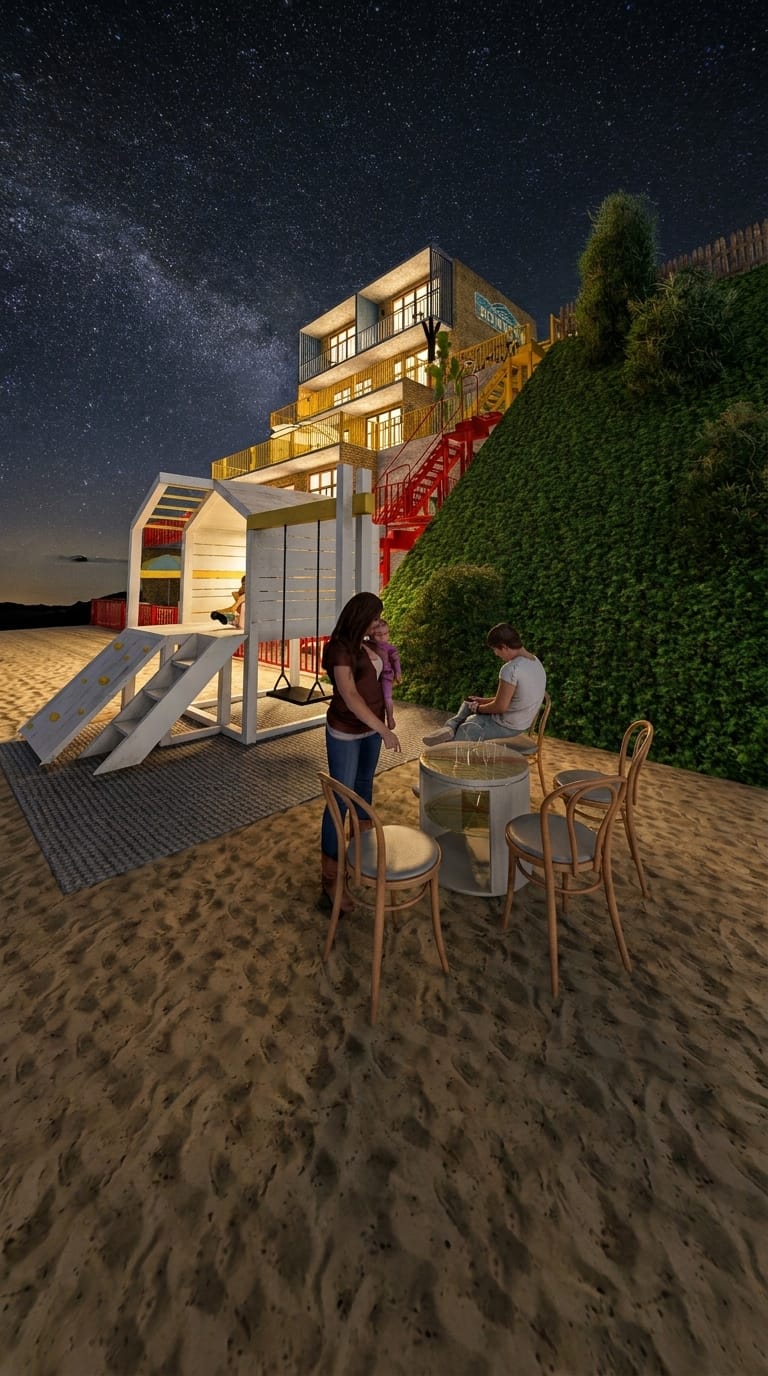 Coastal outdoor space