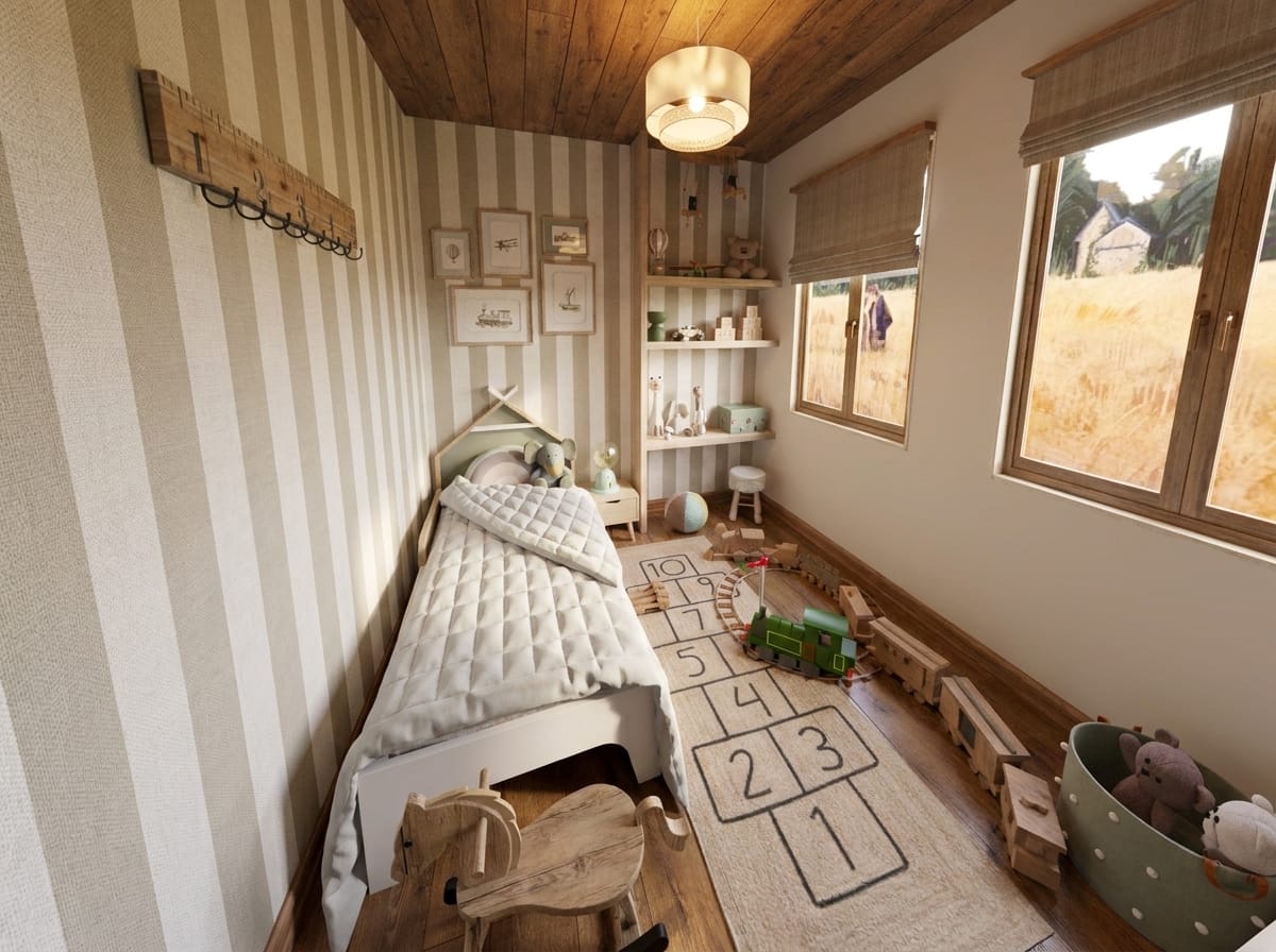 Contemporary kids room