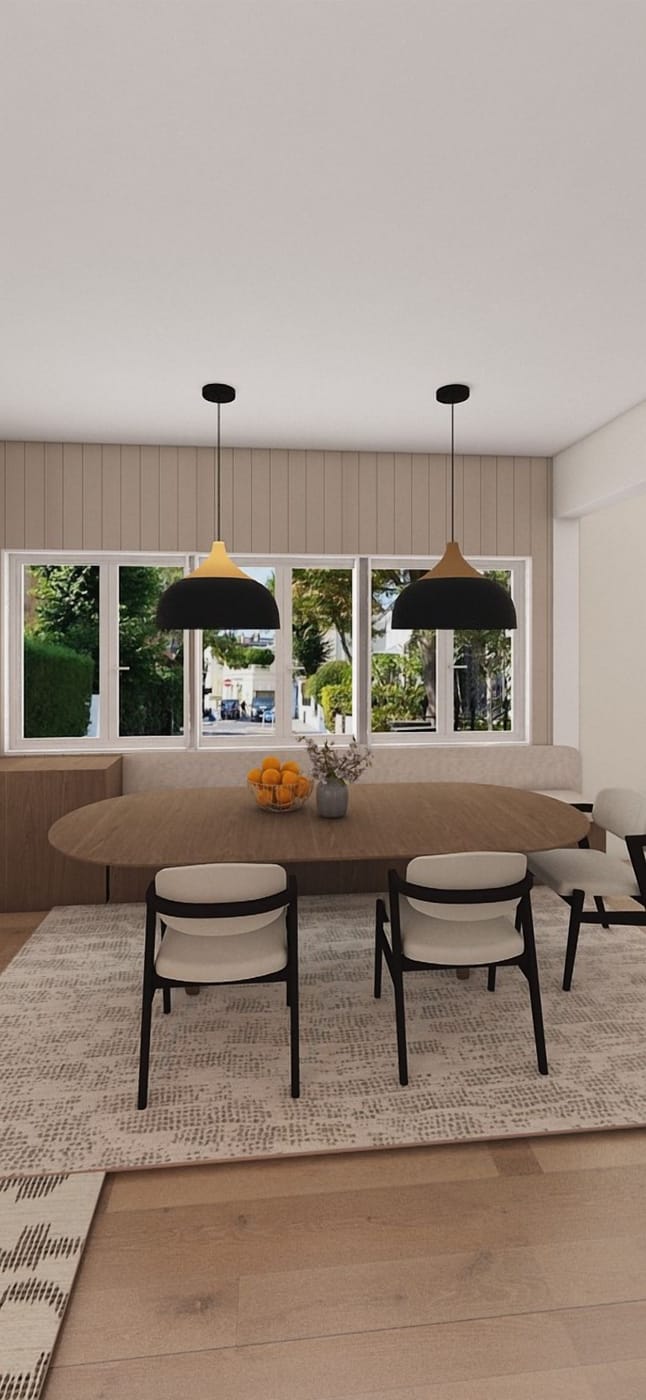 Scandinavian dining room