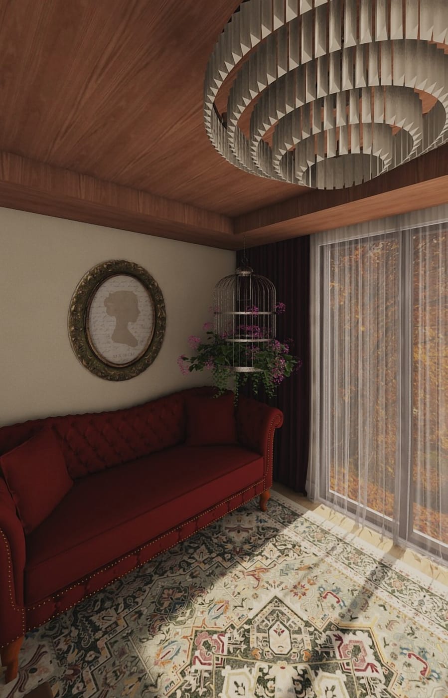 Traditional living room
