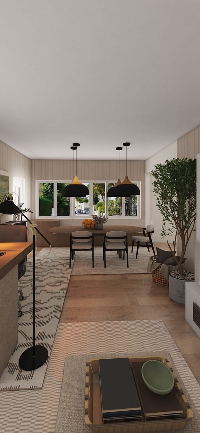 Scandinavian dining room