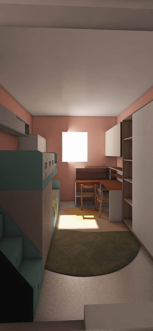 Scandinavian kids room