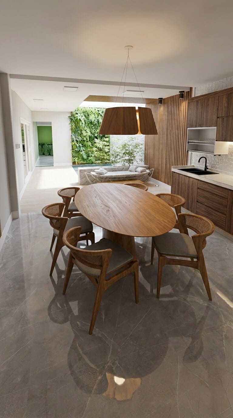 Scandinavian dining room