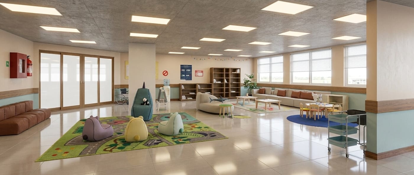 Traditional kids room