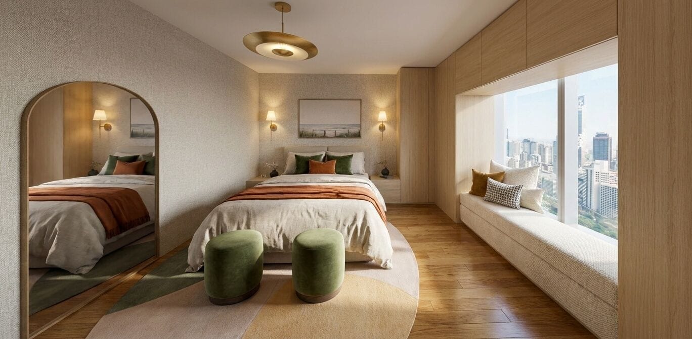 Scandinavian bedroom