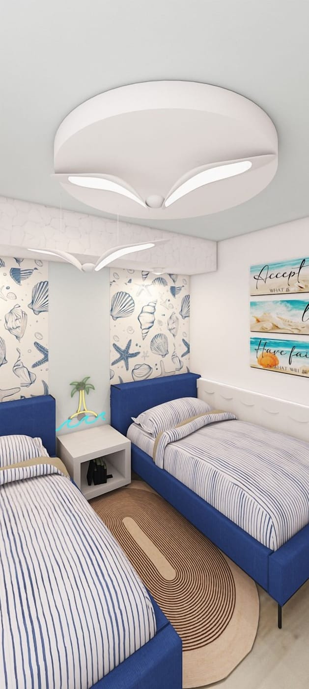 Coastal kids room