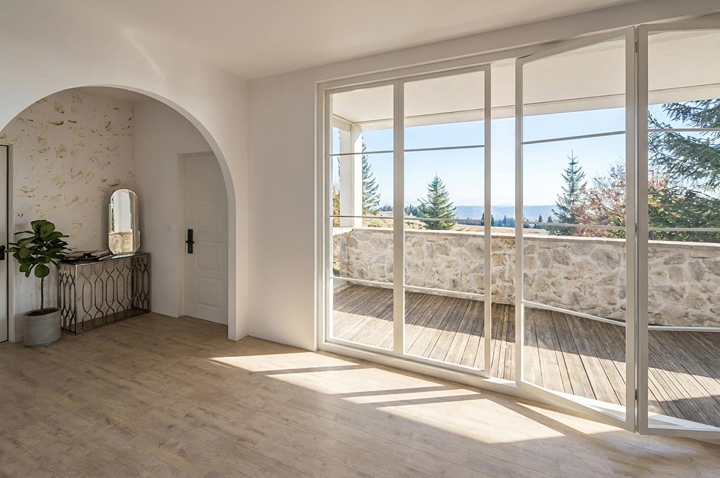 Mediterranean living room