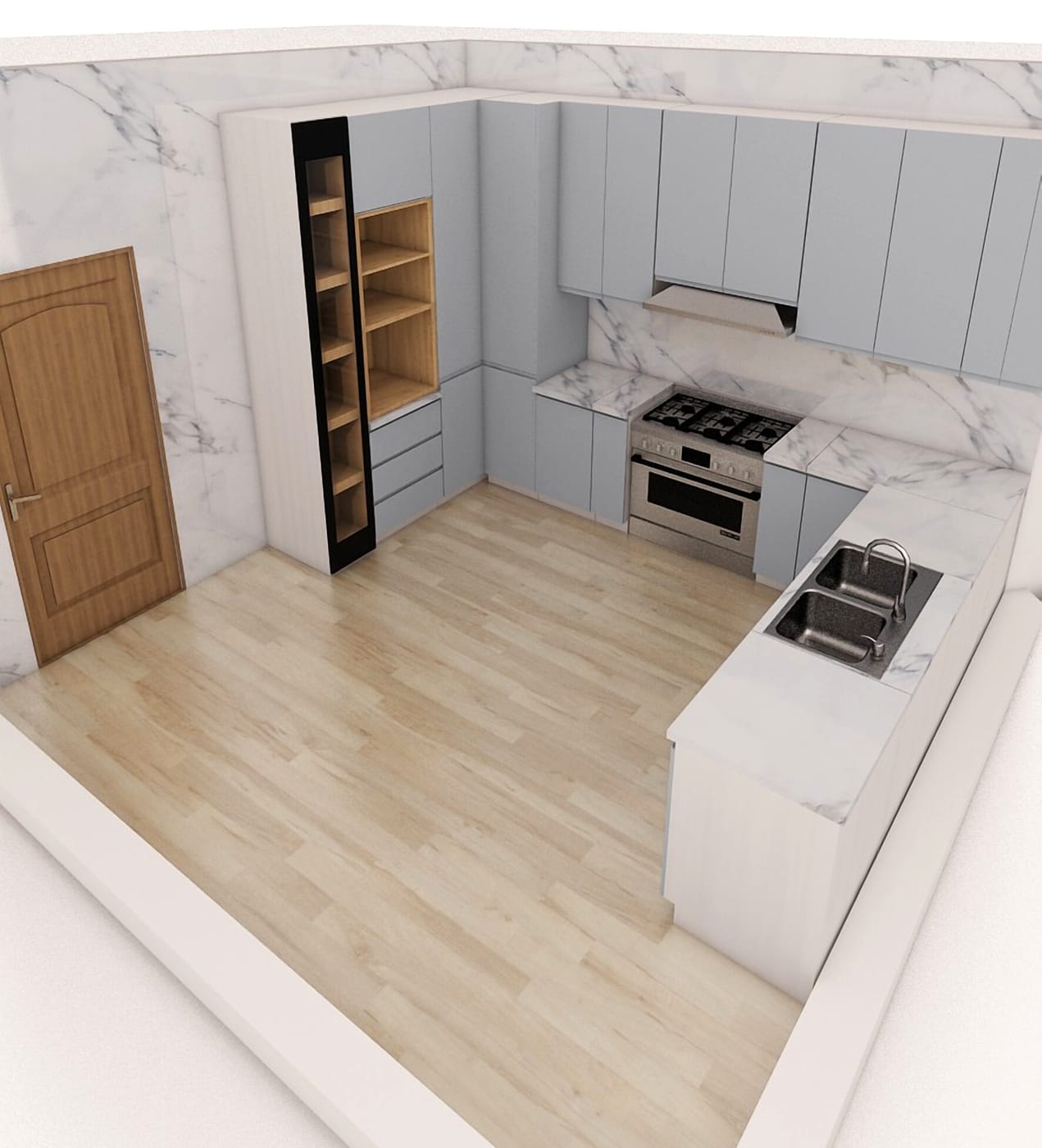 Mid-century kitchen