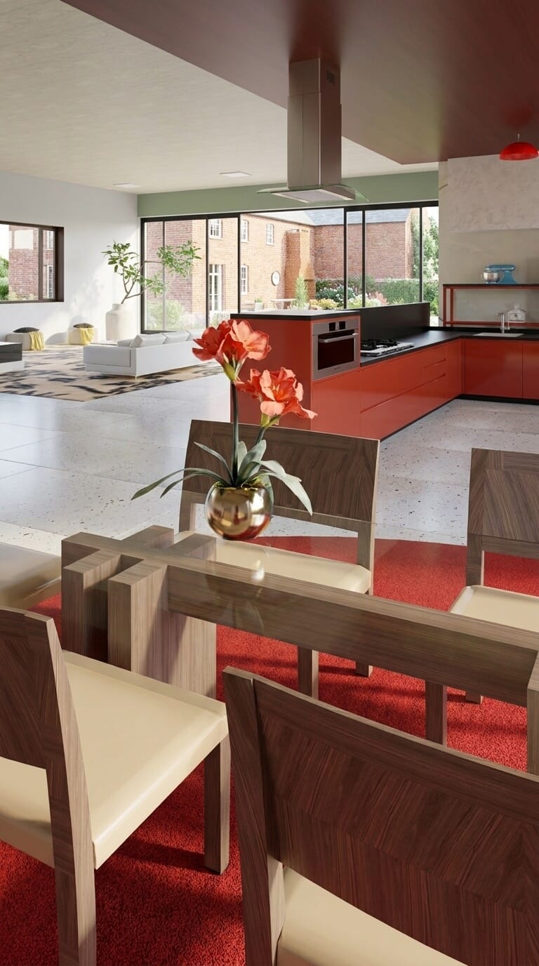 Traditional dining room