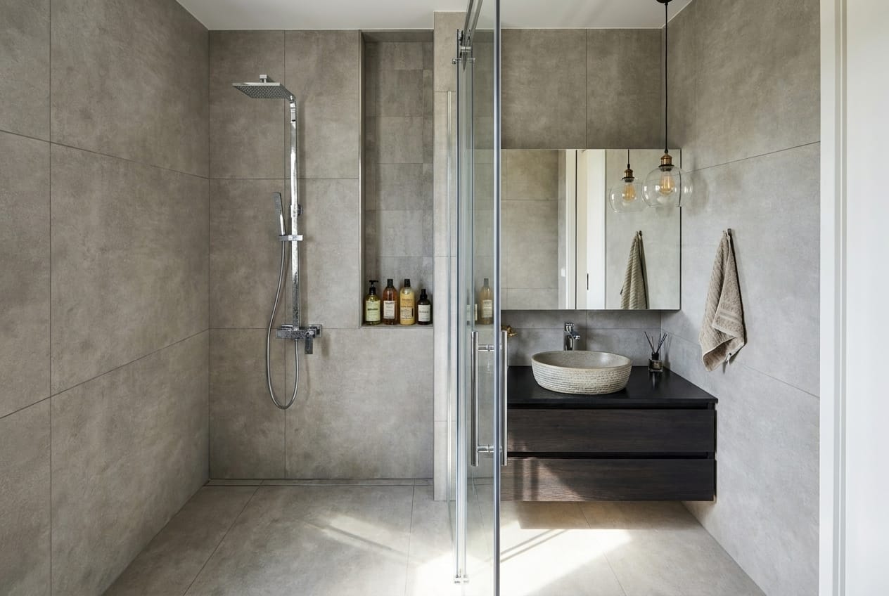 Scandinavian bathroom