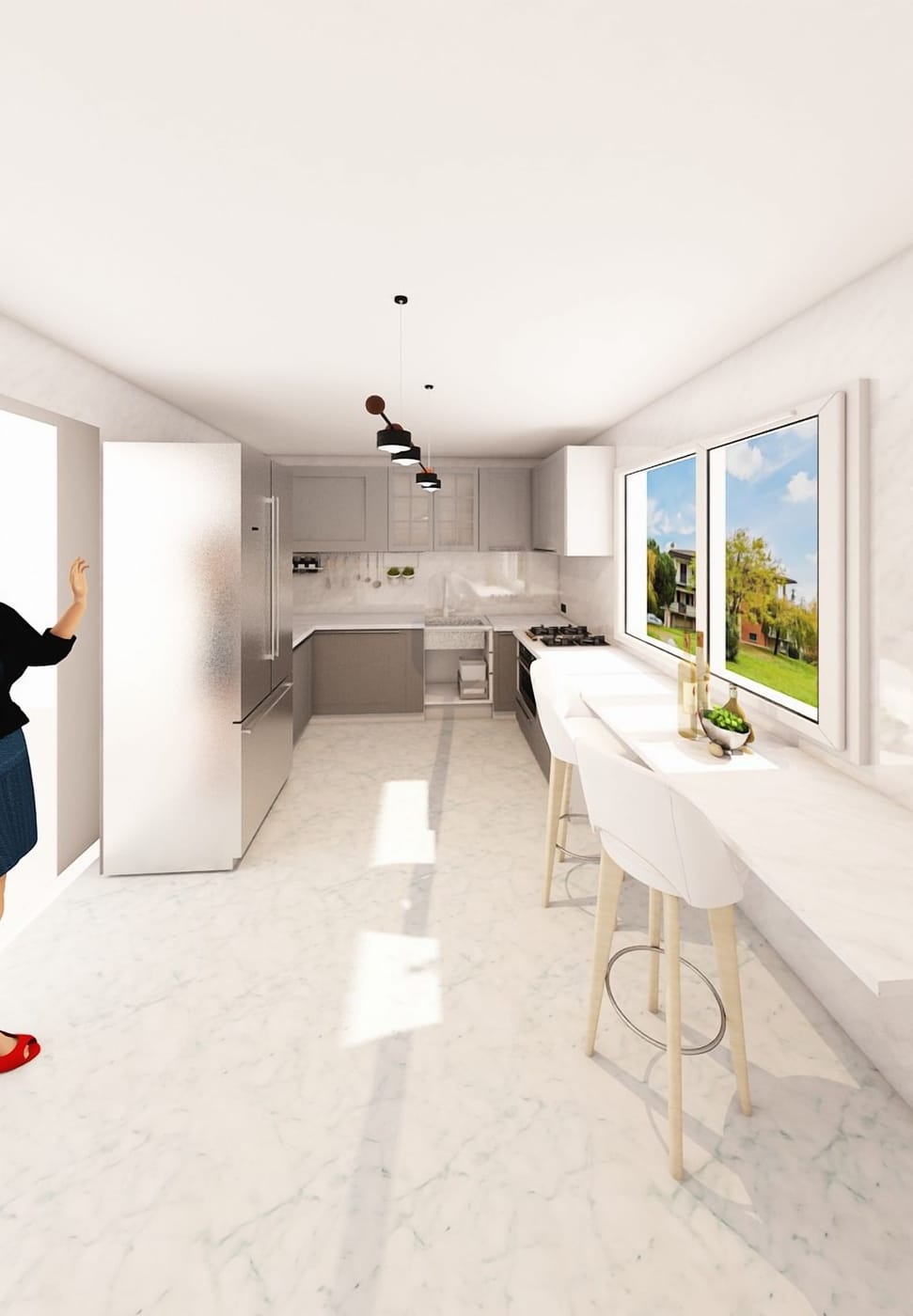 Mid-century kitchen