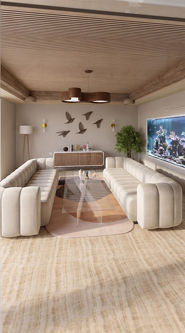 Contemporary living room