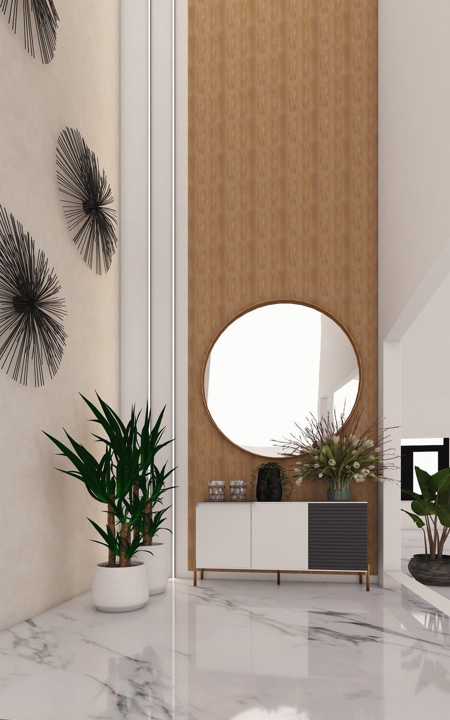 Mid-century living room