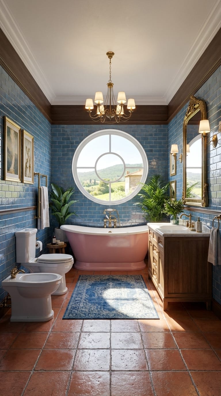 Traditional bathroom