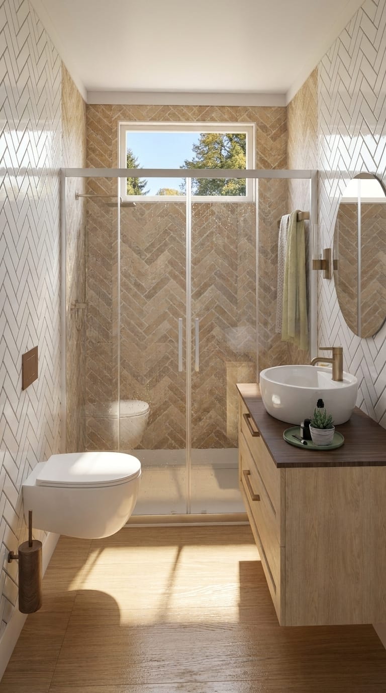 Scandinavian bathroom