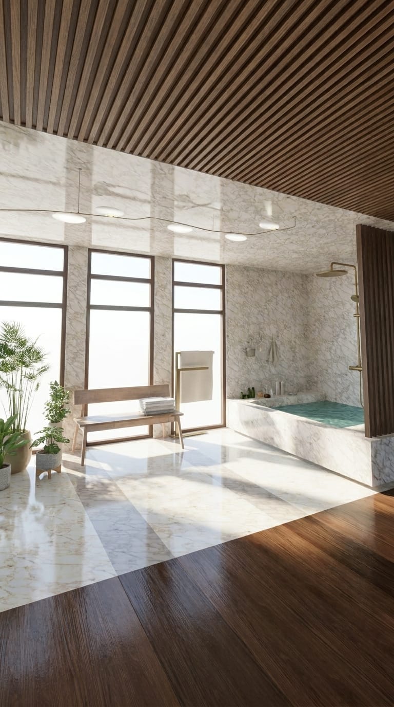 Scandinavian bathroom