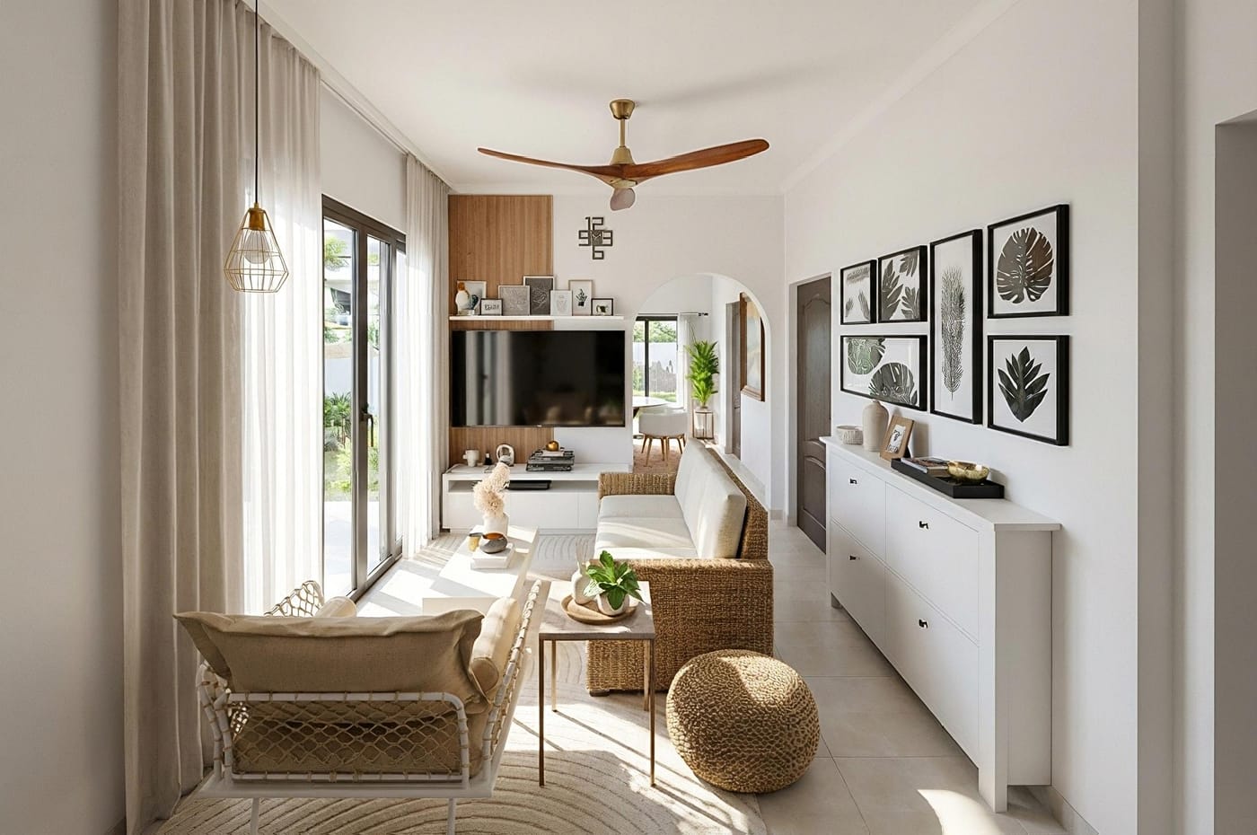 Traditional living room