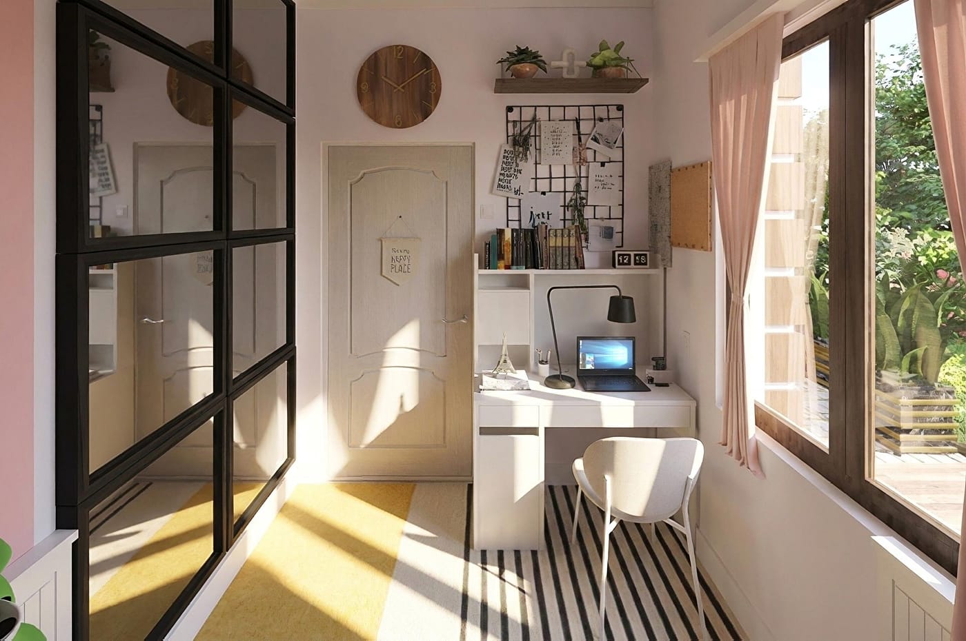 Scandinavian home office