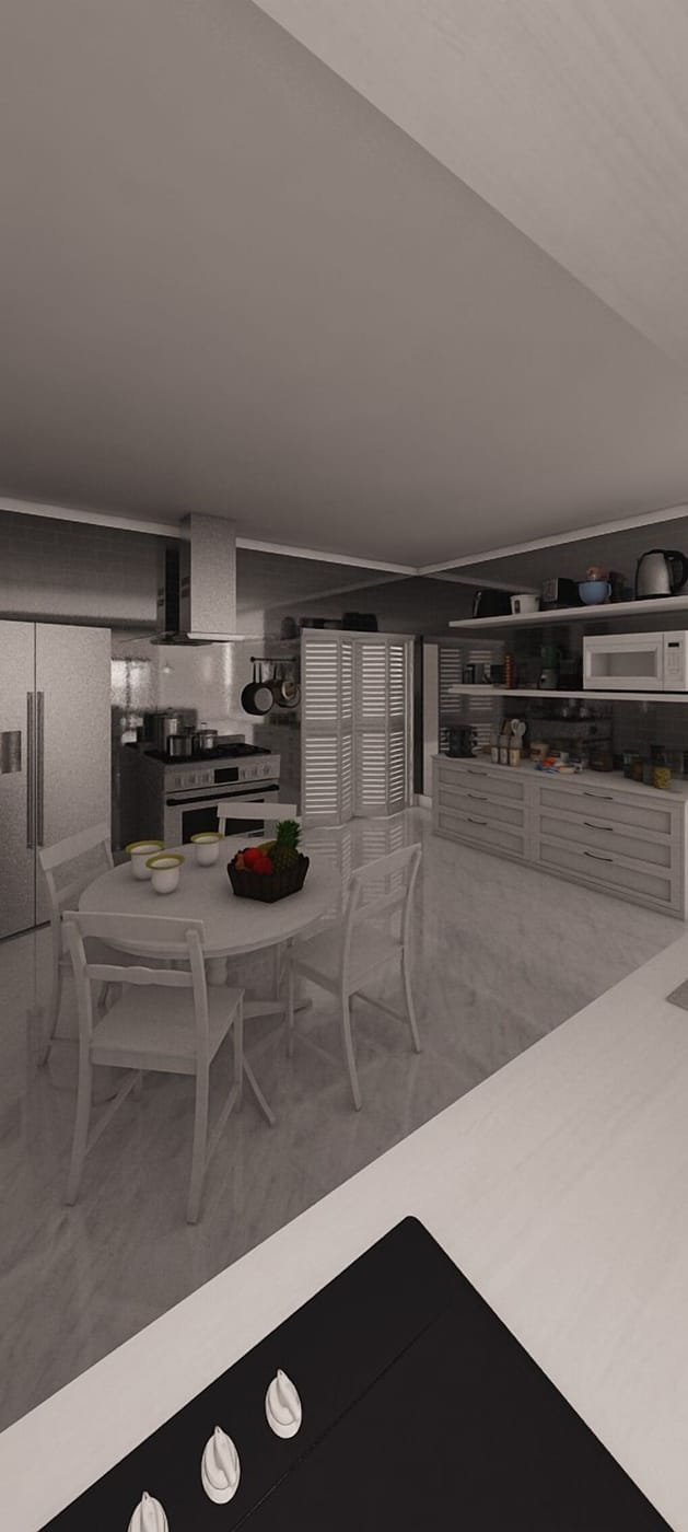 Mid-century kitchen