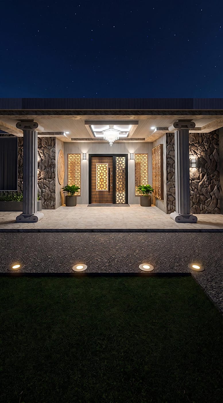Traditional outdoor space