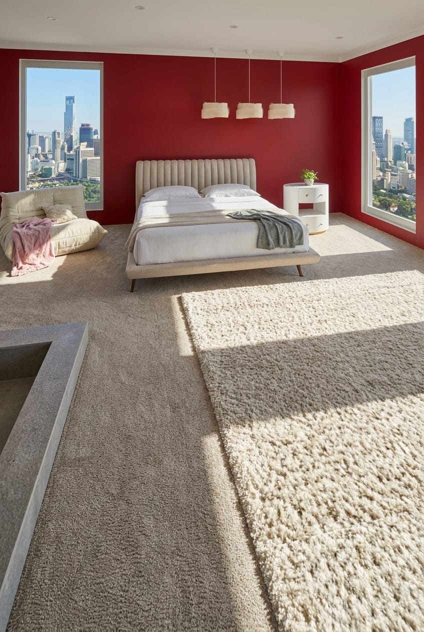 Mid-century bedroom