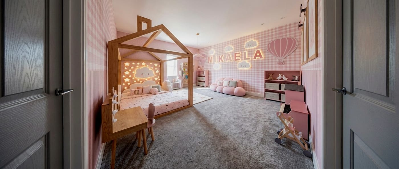 Traditional kids room