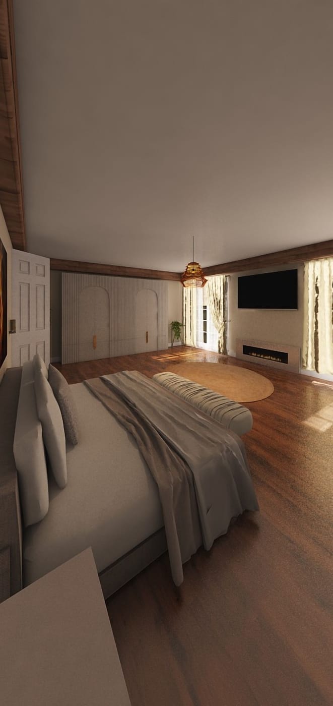 Contemporary floor plan